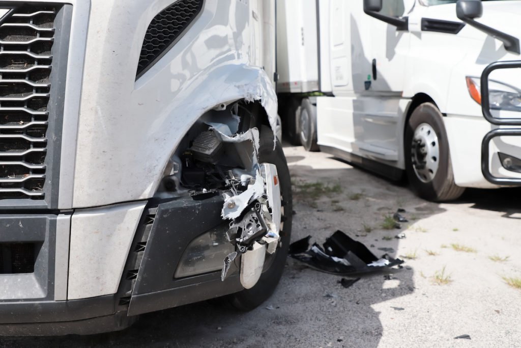 Truck driver survives fiery collision with building in Washington - CDLLife