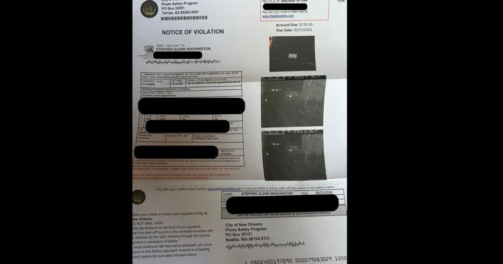 Ticket arrives in mail for Houston couple's stolen truck | Crime/Police - NOLA.com