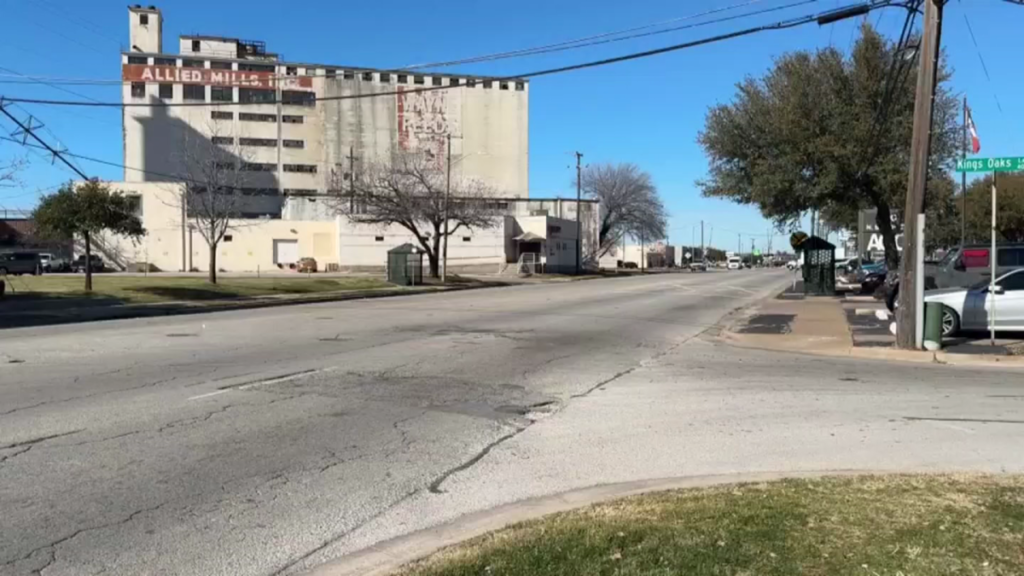 Surveillance footage shows motorcycle crash into a school bus in Fort Worth, killing motorcyclist - NBC 5 Dallas-Fort Worth