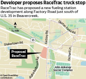 RaceTrac gas station proposal delayed as Beavercreek opposes truck stop portion - Dayton Daily News