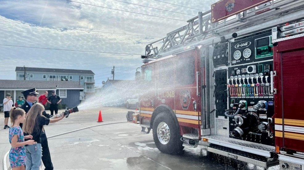 Atlantic Beach Fire Department dedicates new truck to late Chief Adam Snyder - WCTI12.com