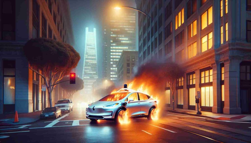 No End in Sight: Vandals Set Fire to Self-Driving Car in San Francisco - ai2.news