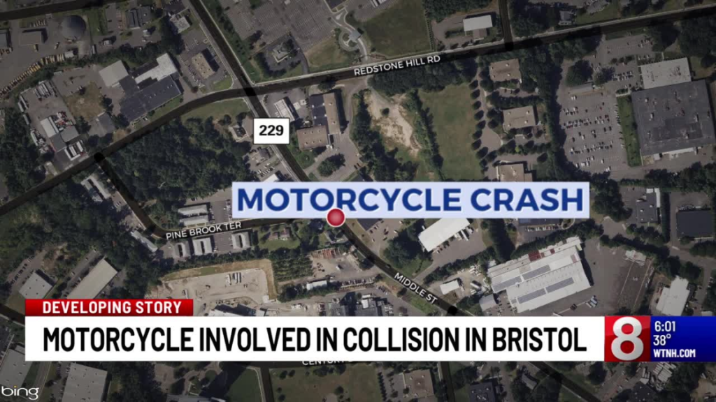 Serious motorcycle crash in Bristol leaves rider hospitalized - WTNH.com
