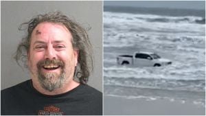 Deputies: Man drives truck into the ocean at New Smyrna Beach - Yahoo News