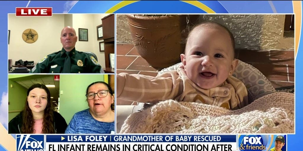 Florida deputy saves infant trapped in car seat after crash with motorcycle - Fox News