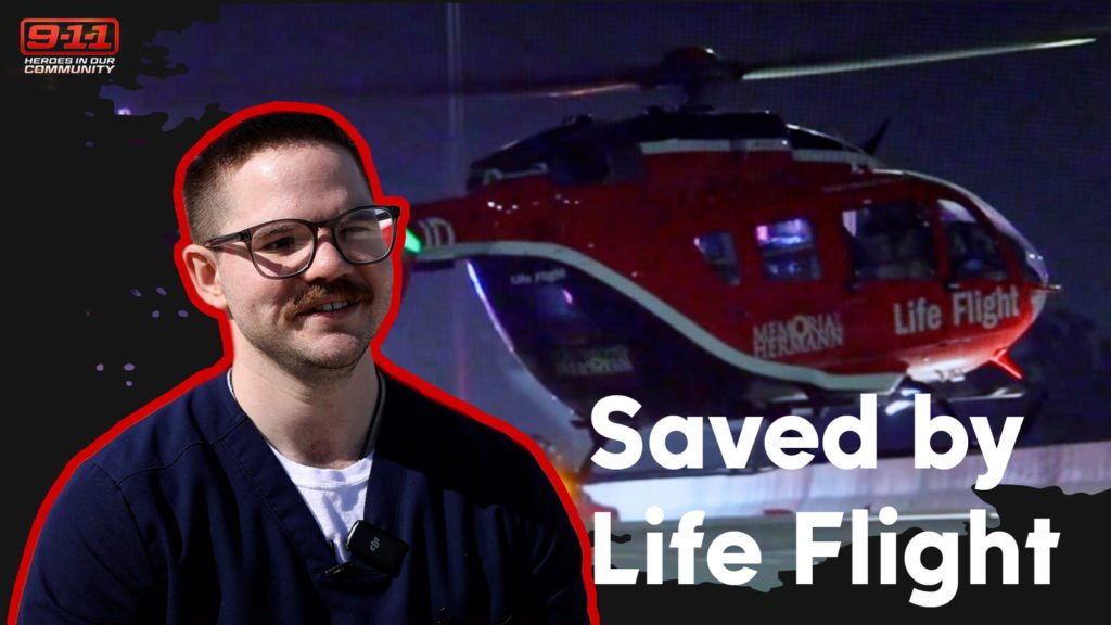 Texas motorcycle crash victim reunites with Life Flight crew credited with helping save his life - KABC-TV
