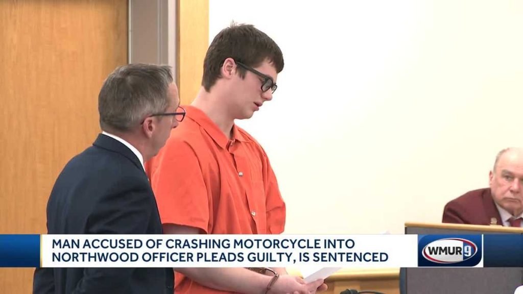 Man sentenced to prison in motorcycle crash that injured police officer - WMUR Manchester