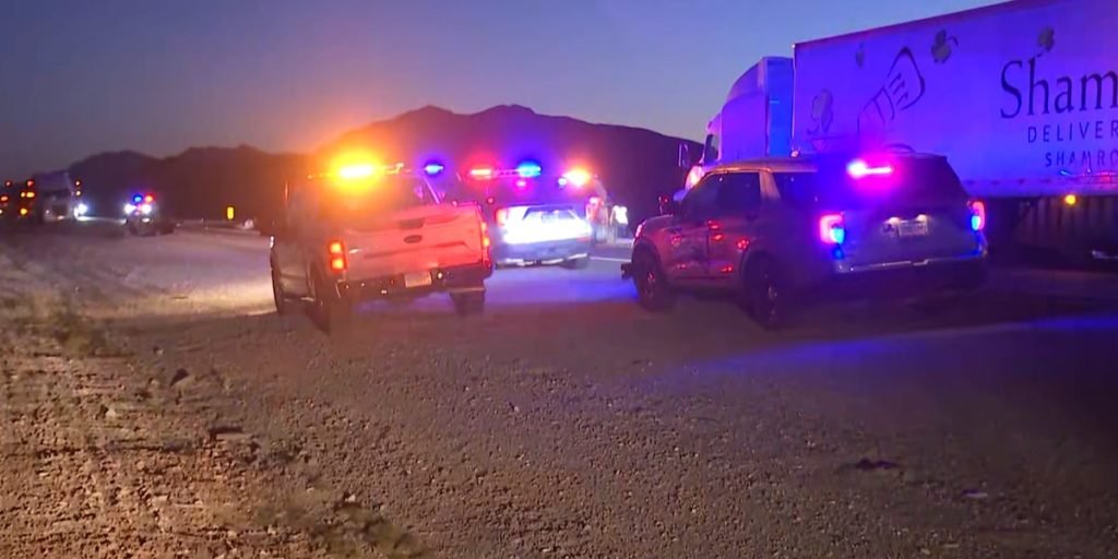 Three people dead in crash involving semi-truck on U.S. 93 - Fox 5 Las Vegas