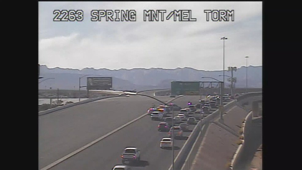 Deadly motorcycle crash on I-15 causes ramp closures, delays expected for hours - News3LV