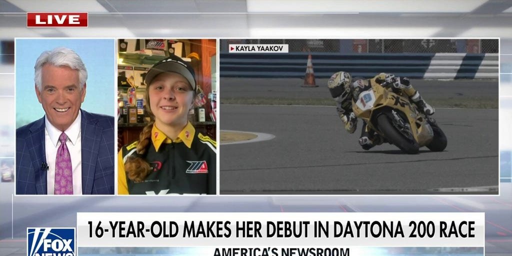 Youngest and only female motorcycle racer competes in MotoAmerica’s Supersport class - Fox News