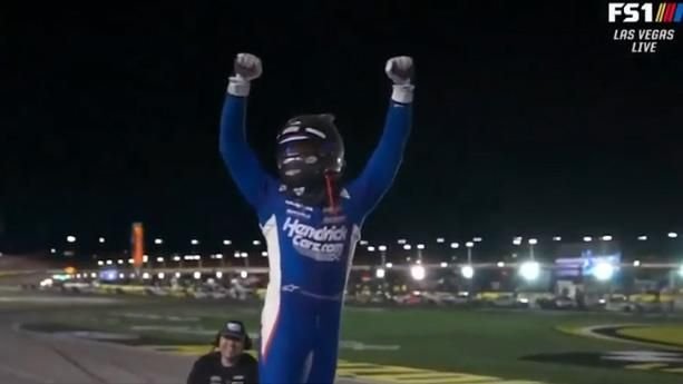 Winston-Salem student wins first NASCAR truck series race - WRAL News