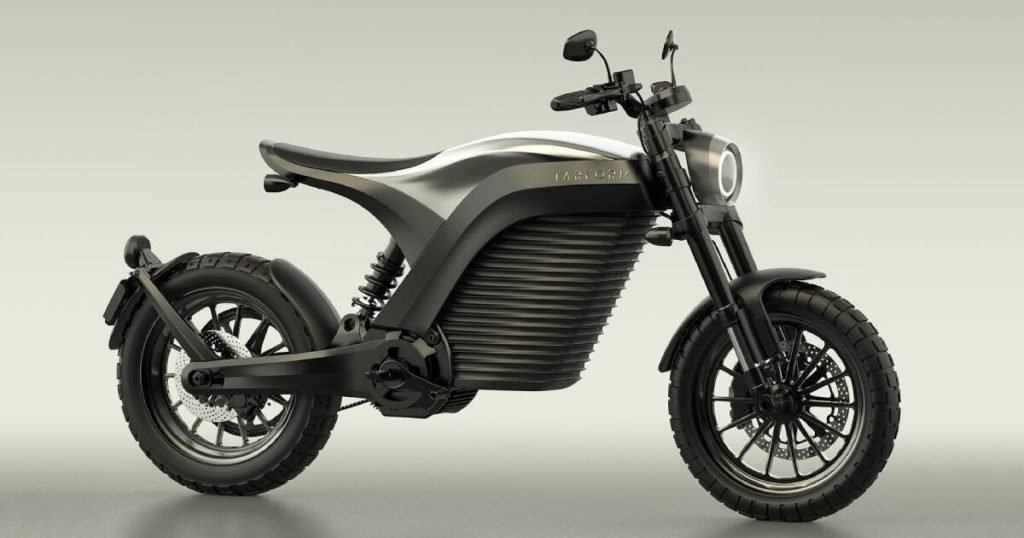 tarform releases vera, a keyless electric motorcycle for both city streets and muddy trails - Designboom