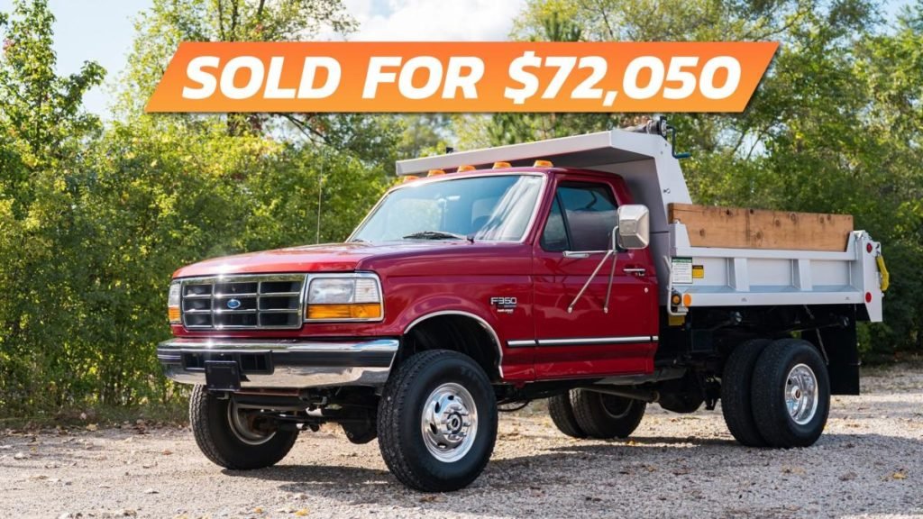 Here's Why This 1997 Ford Dump Truck Is Almost a Steal at $72K - Yahoo Life
