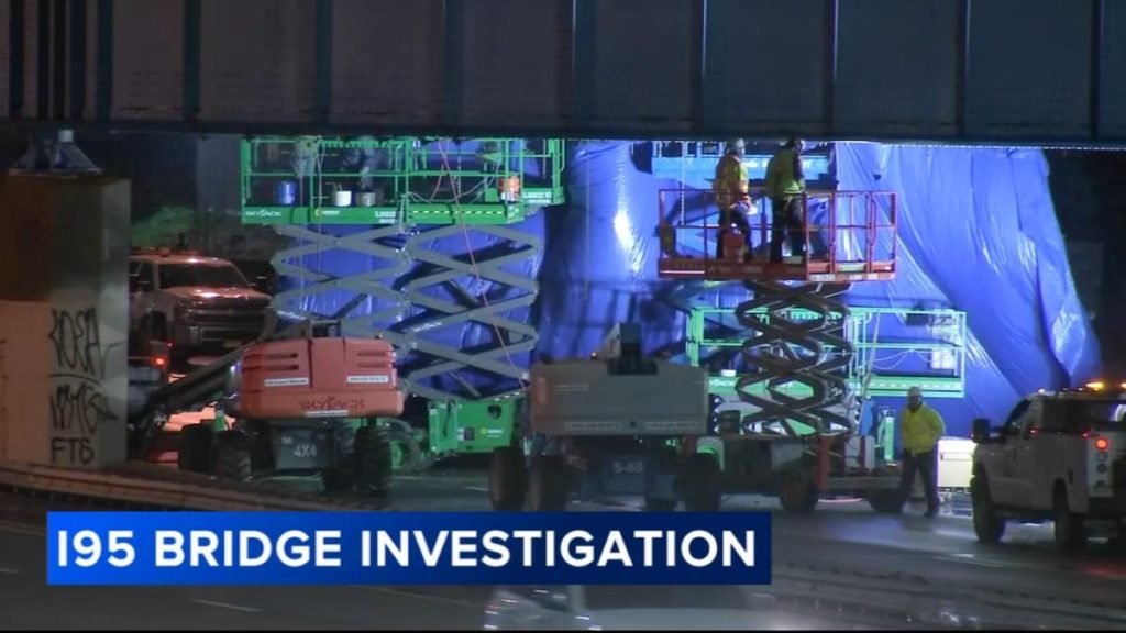 Philadelphia officers escorted truck that struck Conrail bridge over I-95 NB; repairs continue - Yahoo! Voices