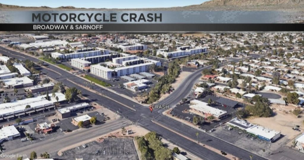 One driver critically injured in hospital after motorcycle crash in midtown - KVOA Tucson News