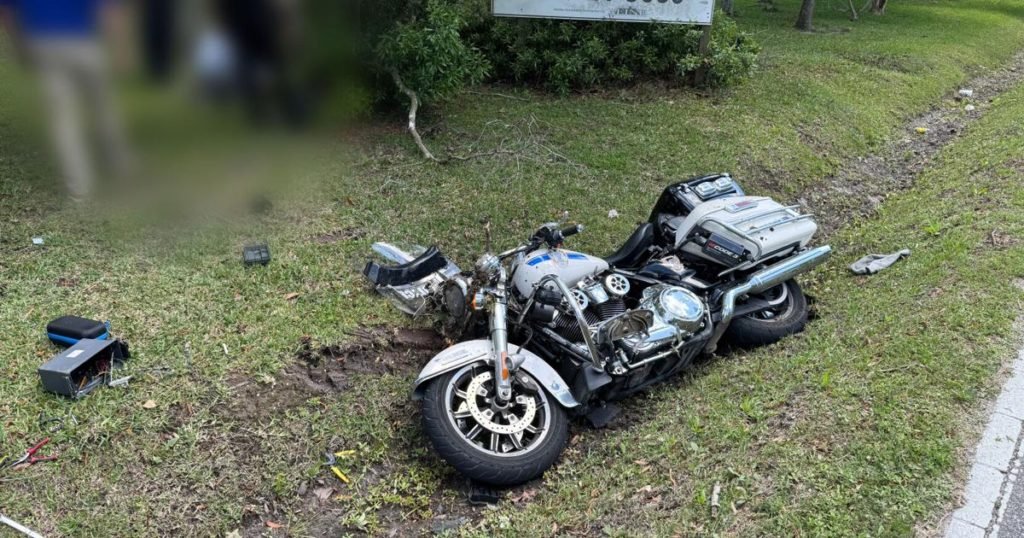 Slidell police motorcycle officer crashes into a State Police car while escorting Jeff Landry - NOLA.com
