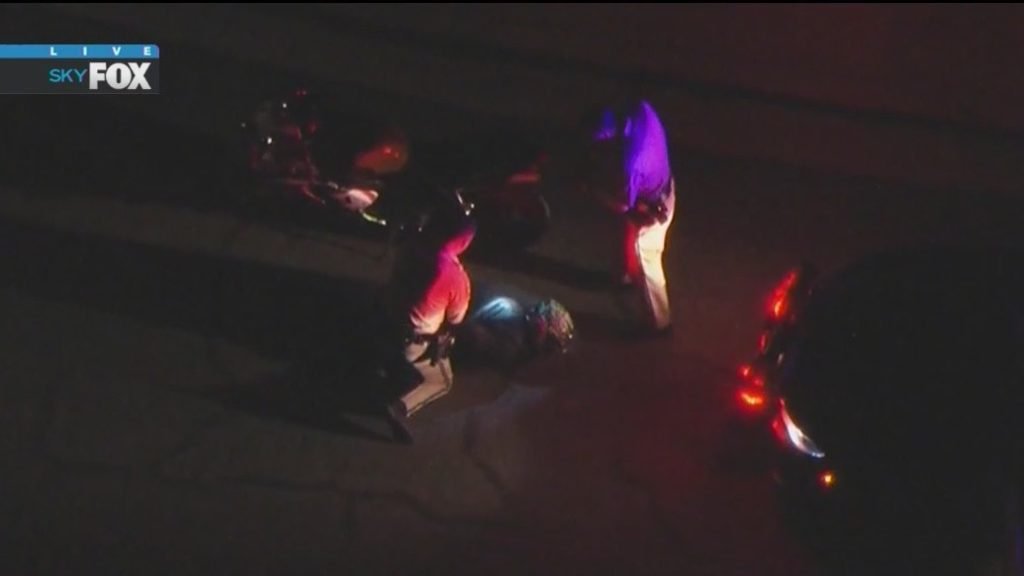 Motorcycle chase: Driver gives up in Ontario - FOX 11 Los Angeles