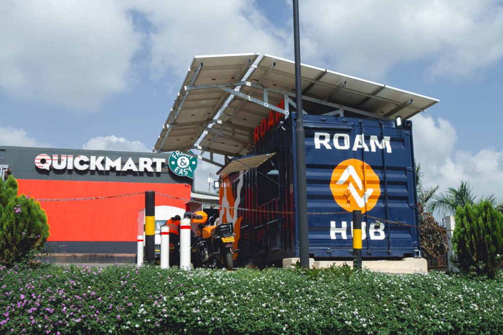 Roam Teams Up With QuickMart To Introduce Roam Hub Charging Stations For Electric Motorcycles In Kenya - CleanTechnica
