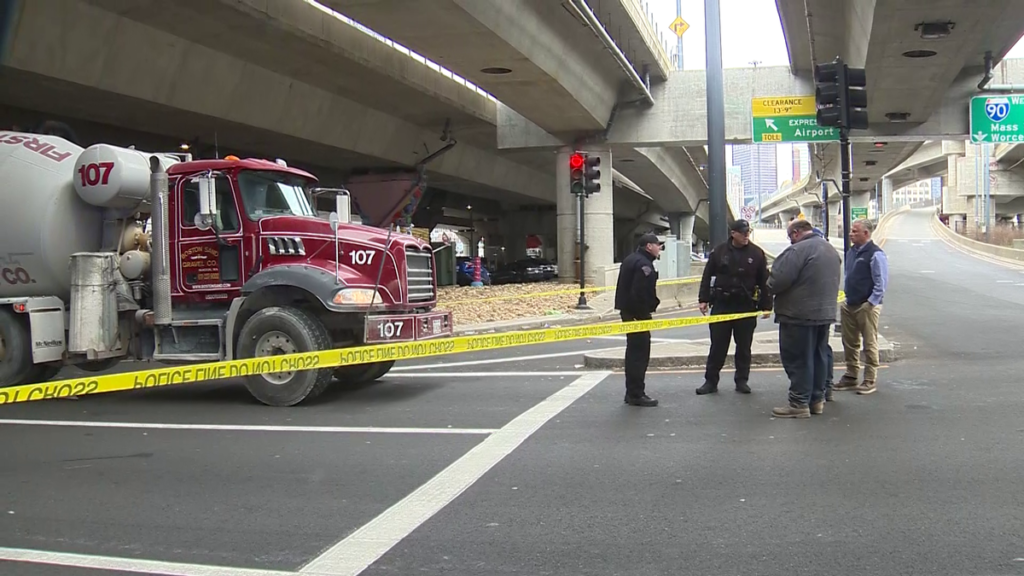 Pedestrian in wheelchair hit, killed by cement truck in Boston - WCVB Boston
