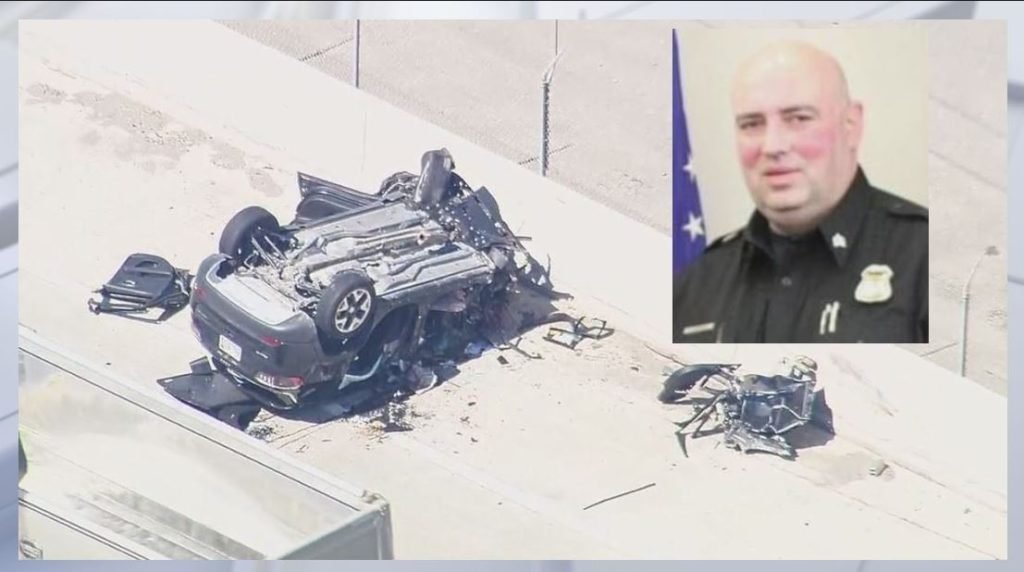 Driver of SUV that crashed into county road crew truck on I-75 was retired police officer - FOX 2 Detroit