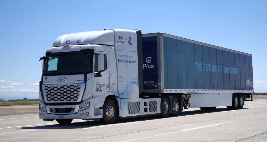 Hyundai Motor And Plus Demonstrate L4 Fuel Cell EV Truck In The U.S. - Forbes