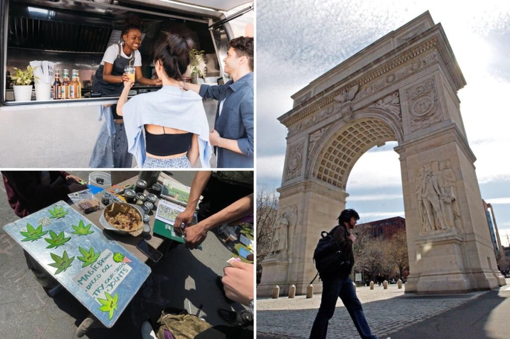 NYC looking to combat notorious drug bazaar in Washington Square Park — by installing a food truck - New York Post