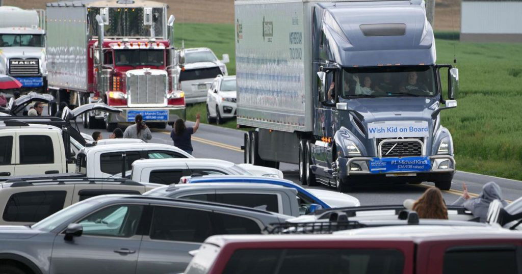 Make-A-Wish Mother's Day truck convoy rides through Lancaster County [photos] - LNP | LancasterOnline