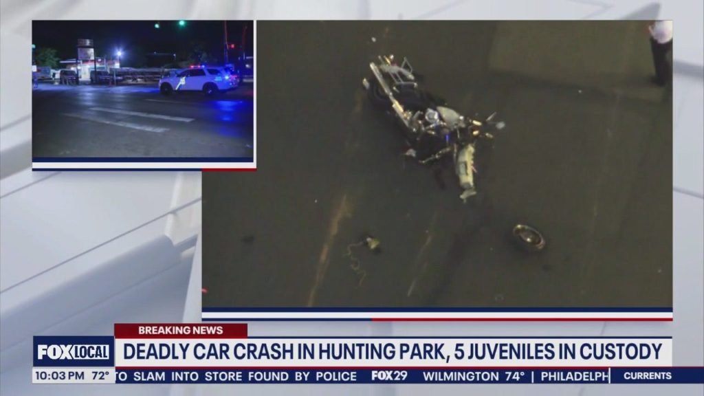 5 juveniles arrested after deadly motorcycle crash in Hunting Park - FOX 29 Philadelphia