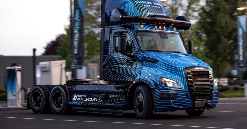 Daimler's driverless semi trucks will hit the road in 2027 - The Verge