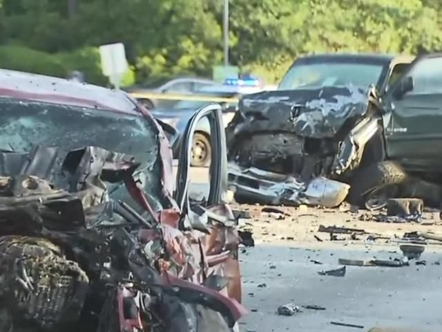 Person killed in 3-vehicle crash with UPS truck in Raleigh - WRAL News