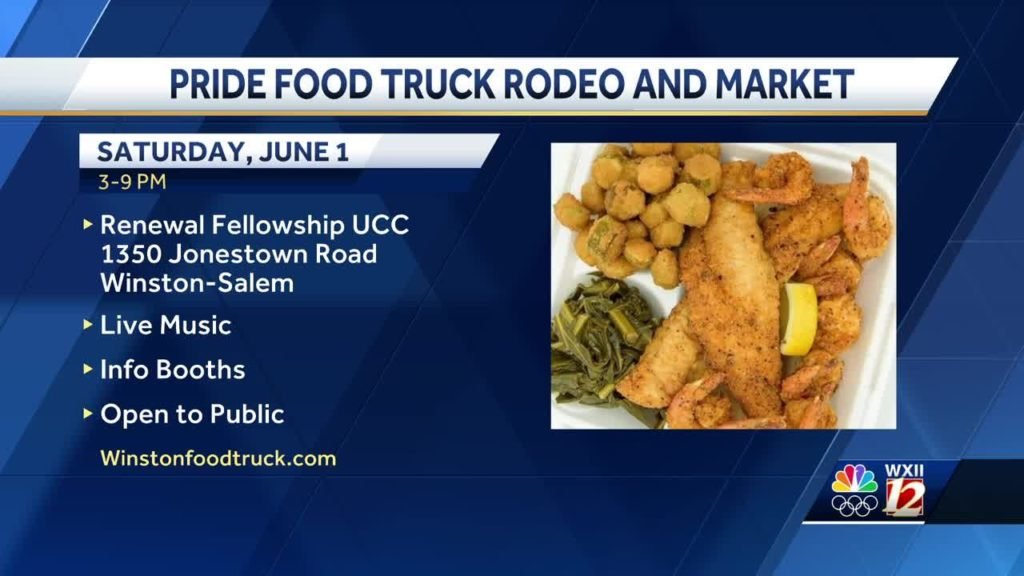 Renewal Fellowship UCC hosting Pride food truck rodeo and market on Saturday - WXII12 Winston-Salem