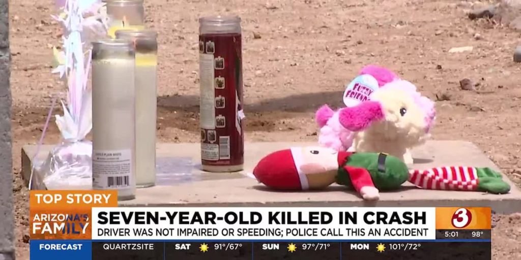 'Tragic accident:' 7-year-old girl hit, killed by truck in Mesa - Arizona's Family