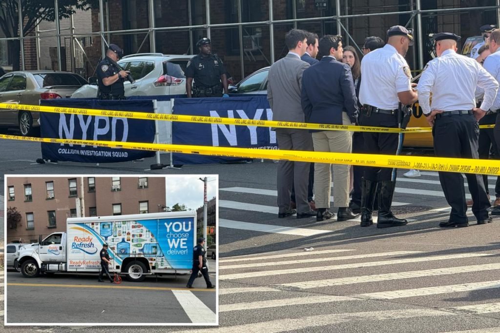 Girl, 16, fatally struck by hit-and-run truck driver in NYC, 8-year-old sister gravely injured - New York Post