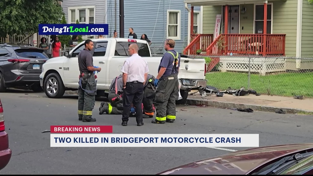 2 people killed in Bridgeport motorcycle crash at dangerous intersection - News 12 Connecticut