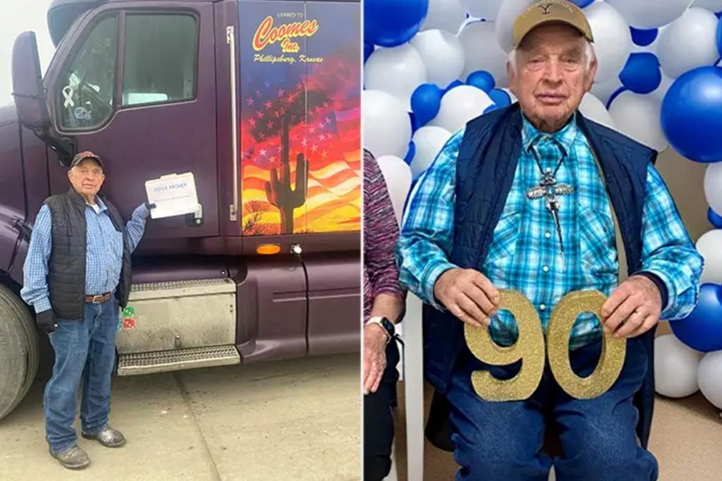 Doyle Archer named oldest truck driver at 90 by Guinness World Records - New York Post