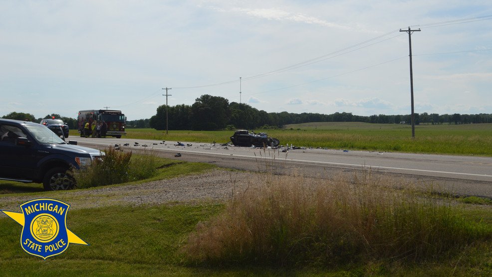 MSP investigates fatal crash between motorcycle and truck in Calhoun County - WWMT-TV