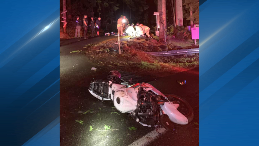 Motorcycle chase ends in crash, more charges for Thurston Co. man with warrants - KOMO News