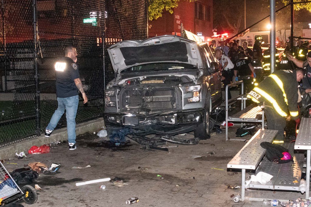 Driver who plowed into crowd at Lower East Side park, killing 3, charged with drunk driving: NYPD - New York Daily News